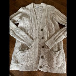 Classic Oatmeal Cardigan - Small